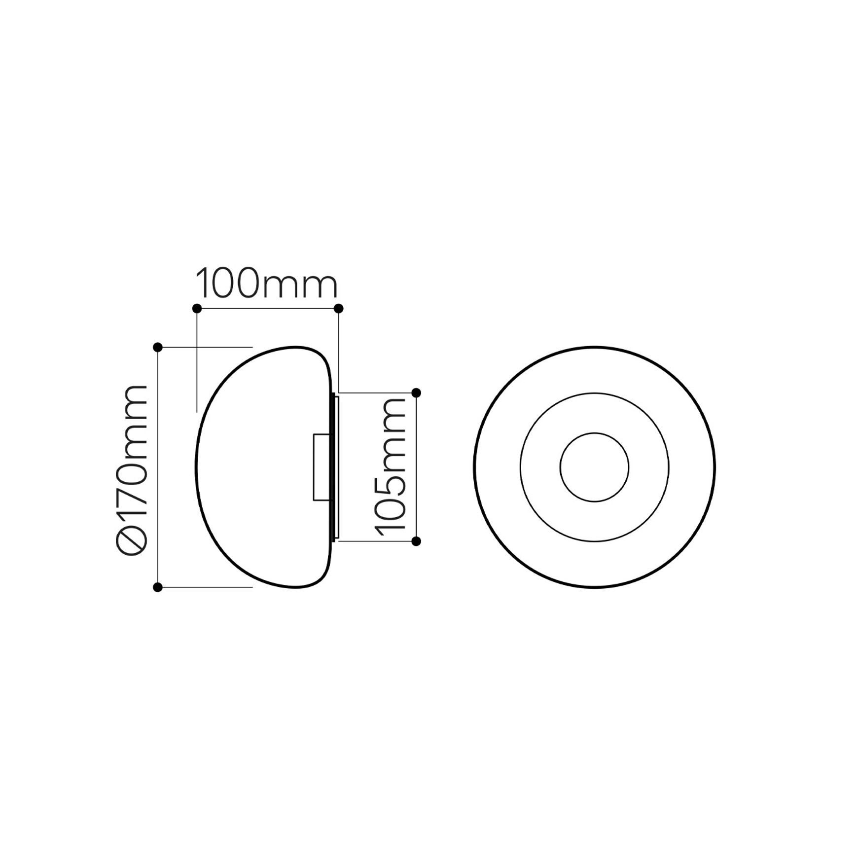 Dew Drops Wall/Ceiling Light