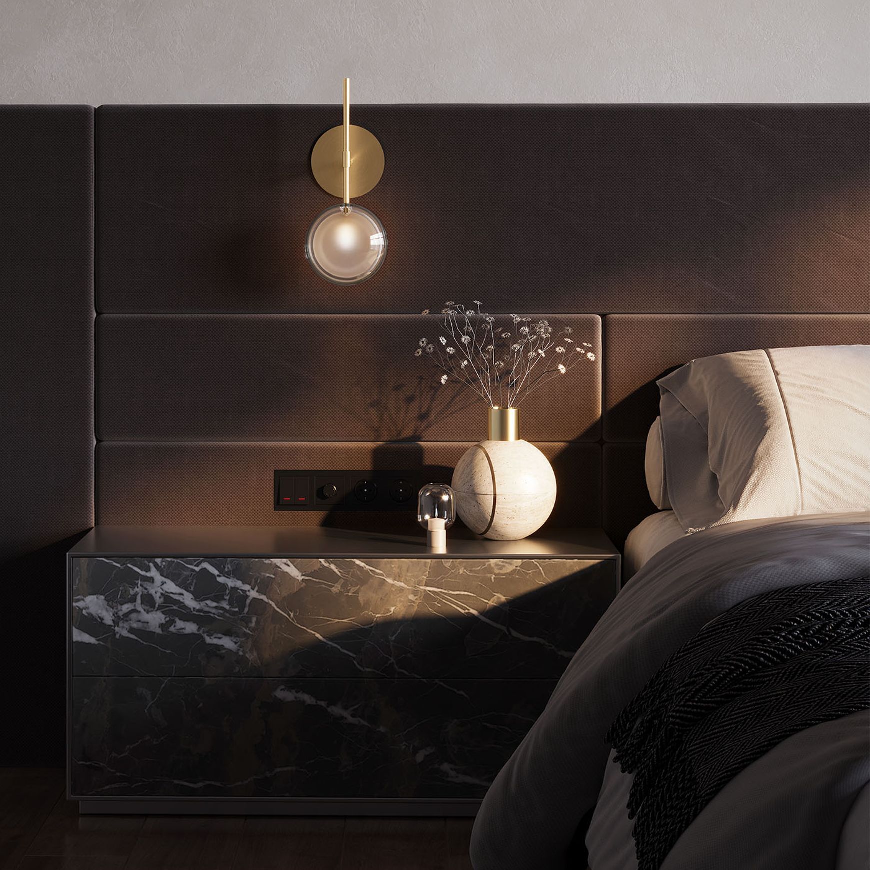 Lens Wall Light