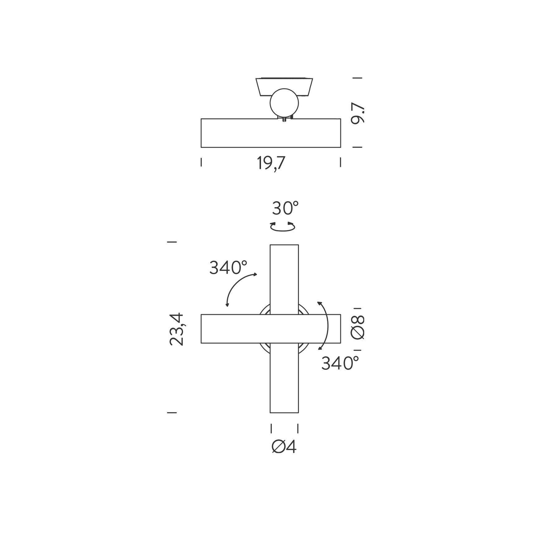 Tubes Wall Light