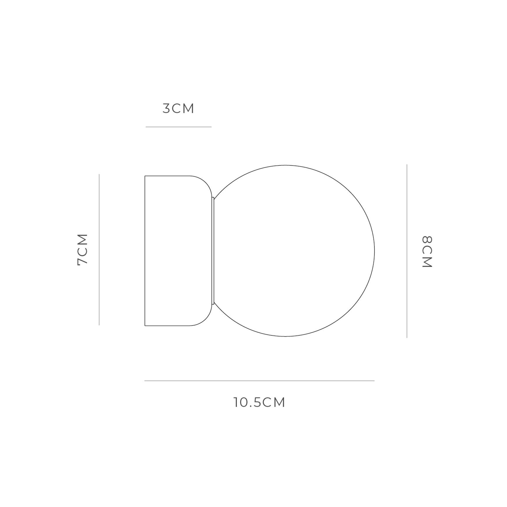 Orb Deco Wall Light