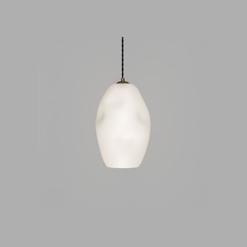 Organic White Pendant Light
