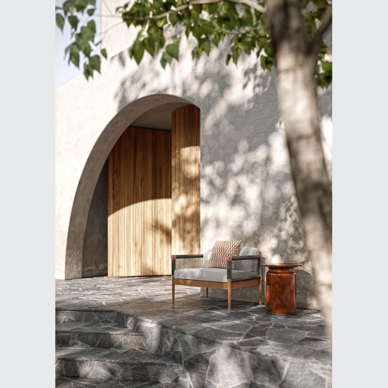 Lodge Outdoor Armchair by Atmosphera