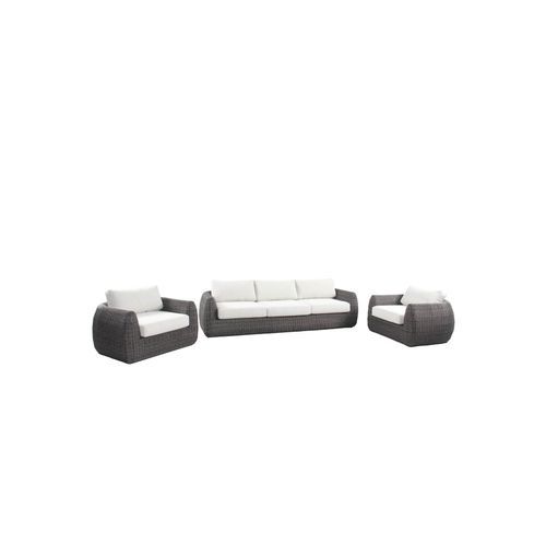 Luva 3pc Rattan Outdoor Lounge Set