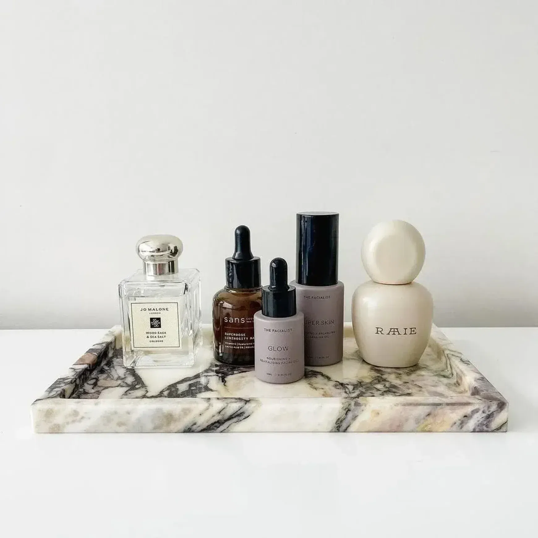 Marble Tray - Viola Calacatta Marble