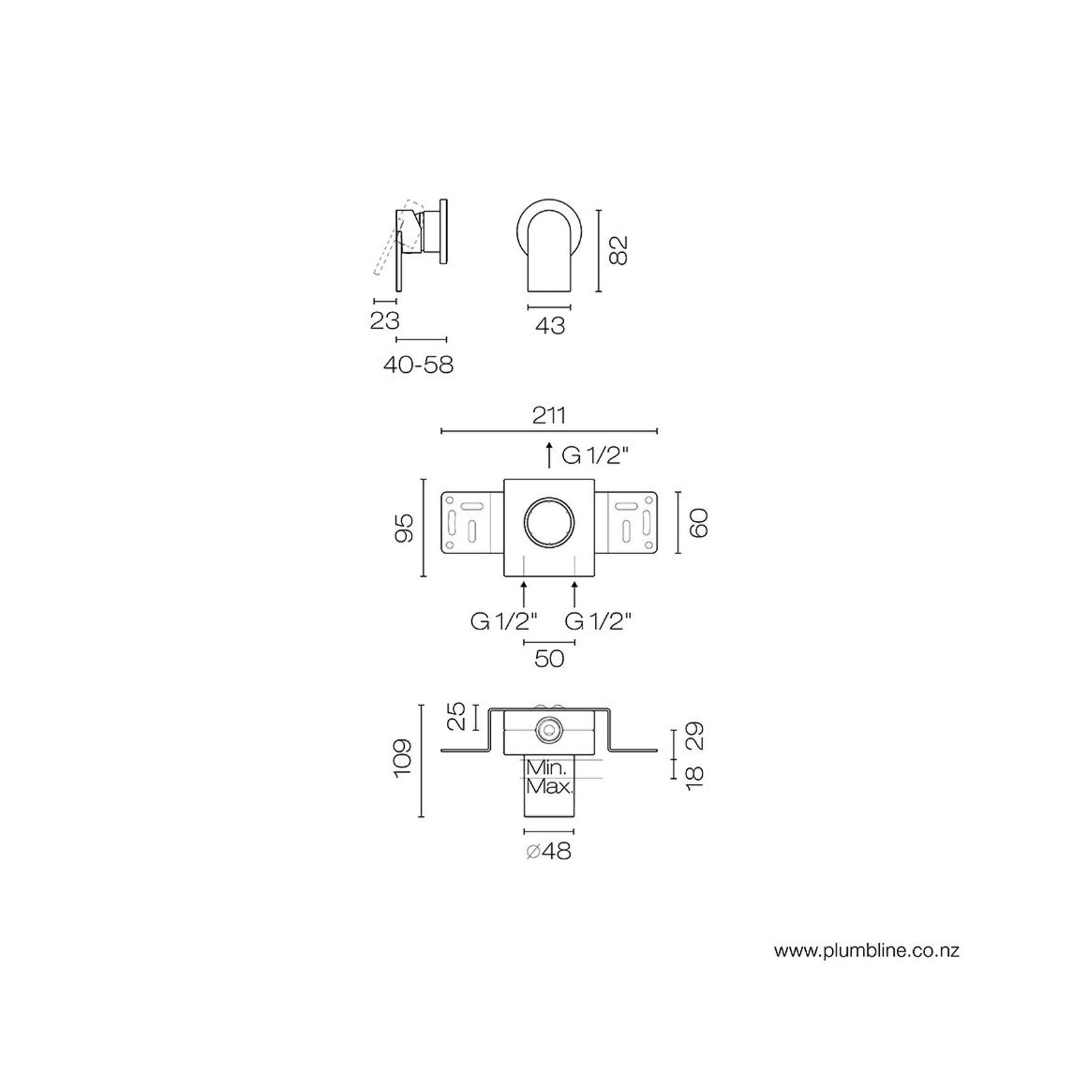 Mare Shower Mixer