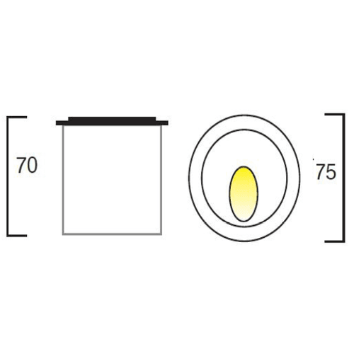 Pin Beam Foot Light