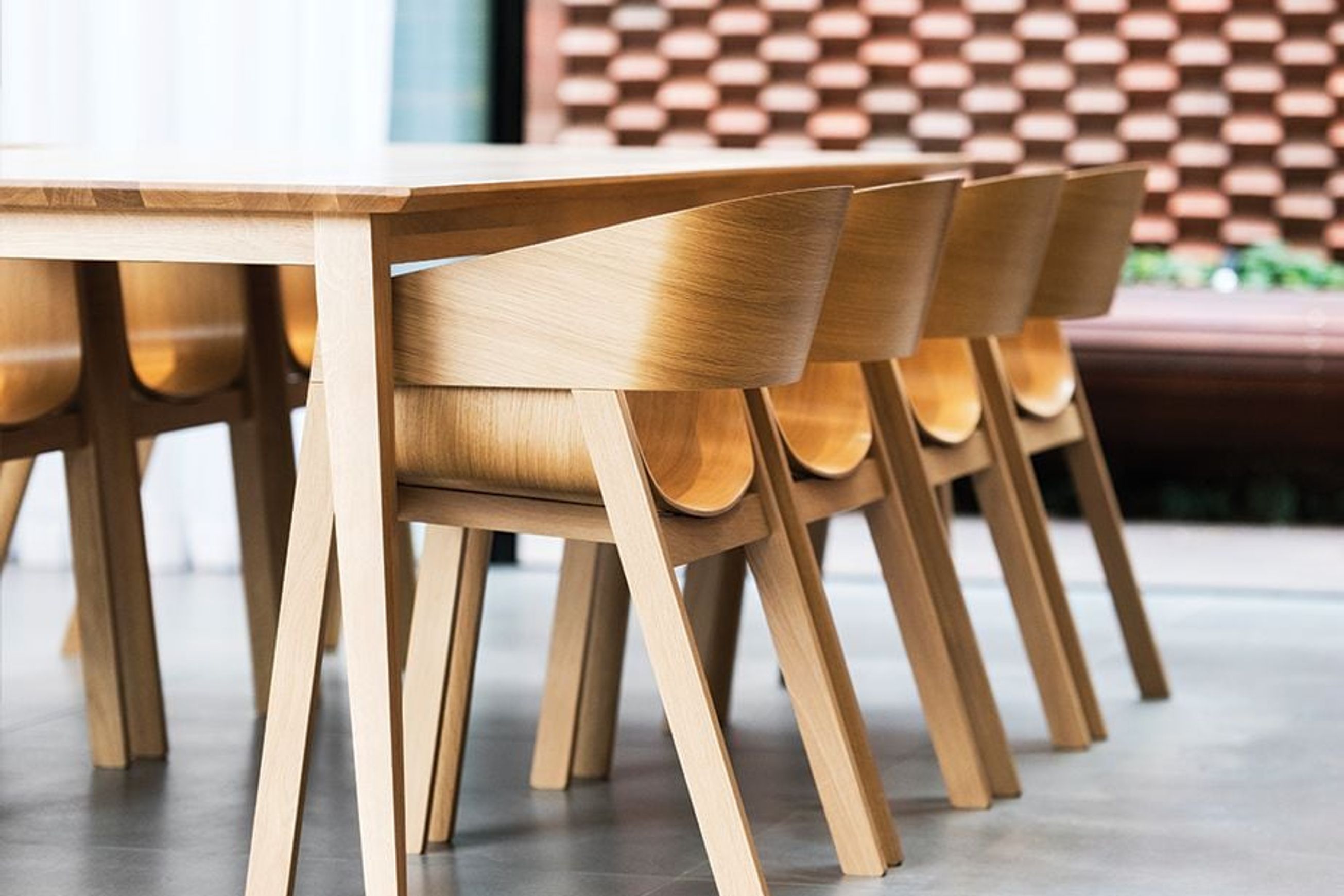 Merano Armchair - Natural Oak - by TON