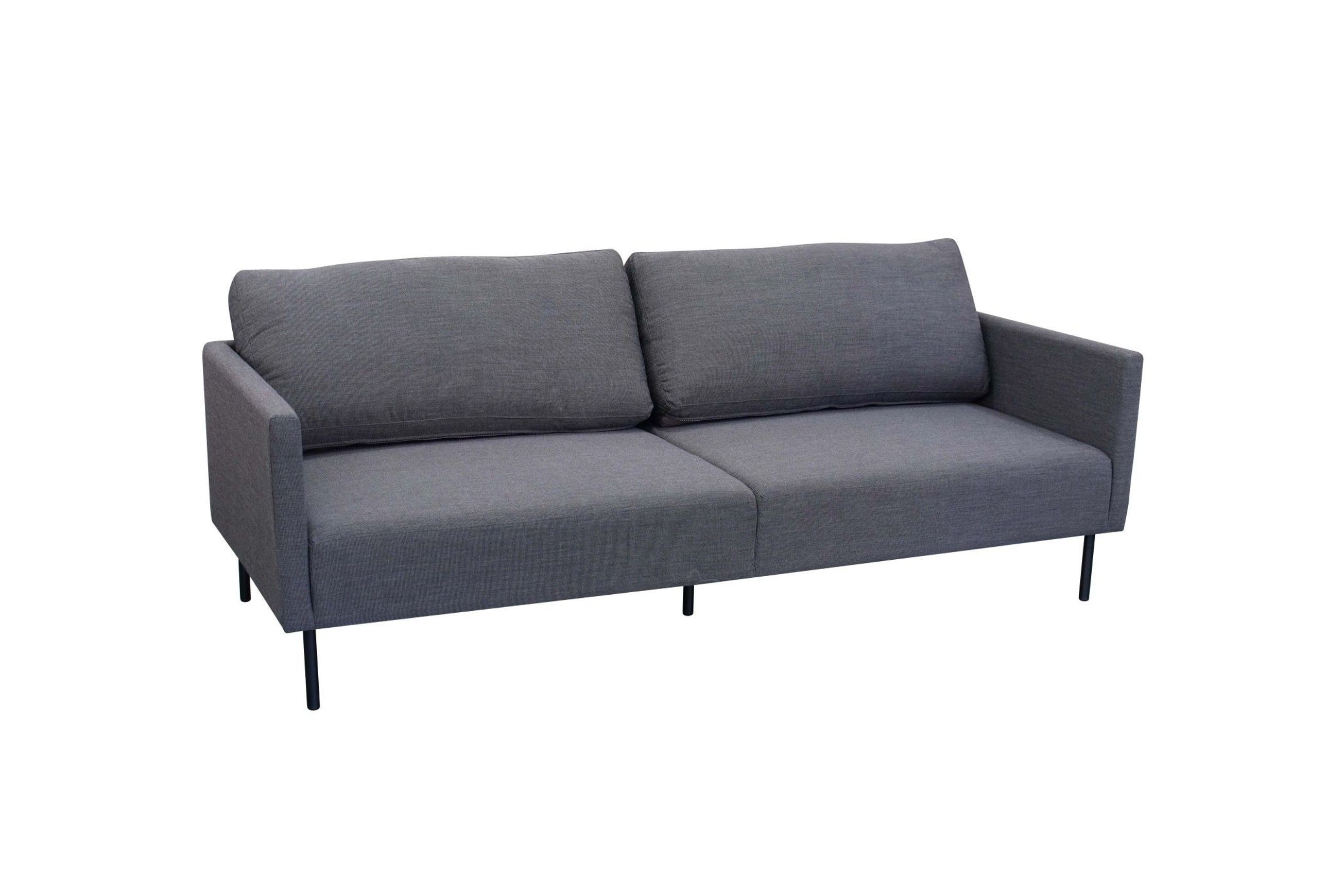 Milan 2-Seater Lounge Set - Black