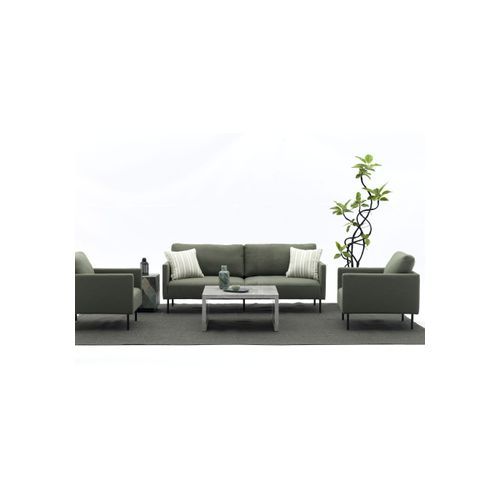 Milan 2-Seater Lounge Set - Green