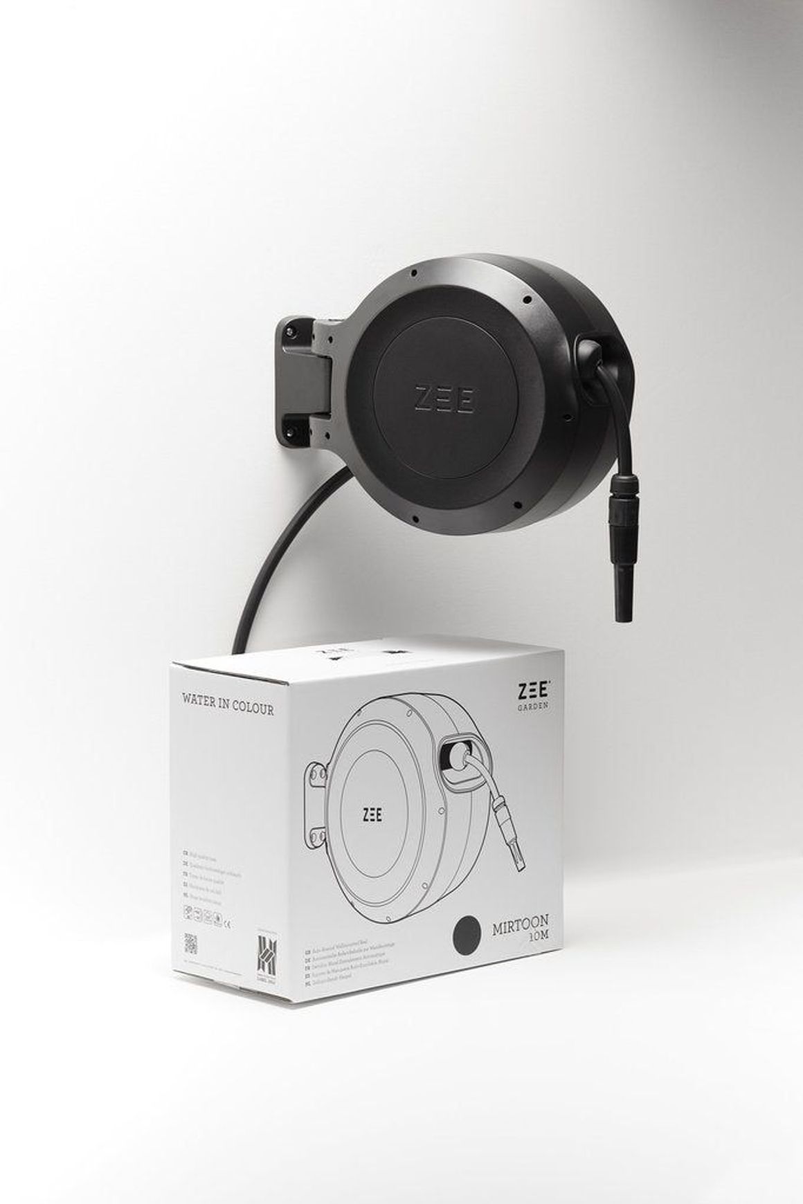 ZEE Mirtoon Hose Reel 10m Black