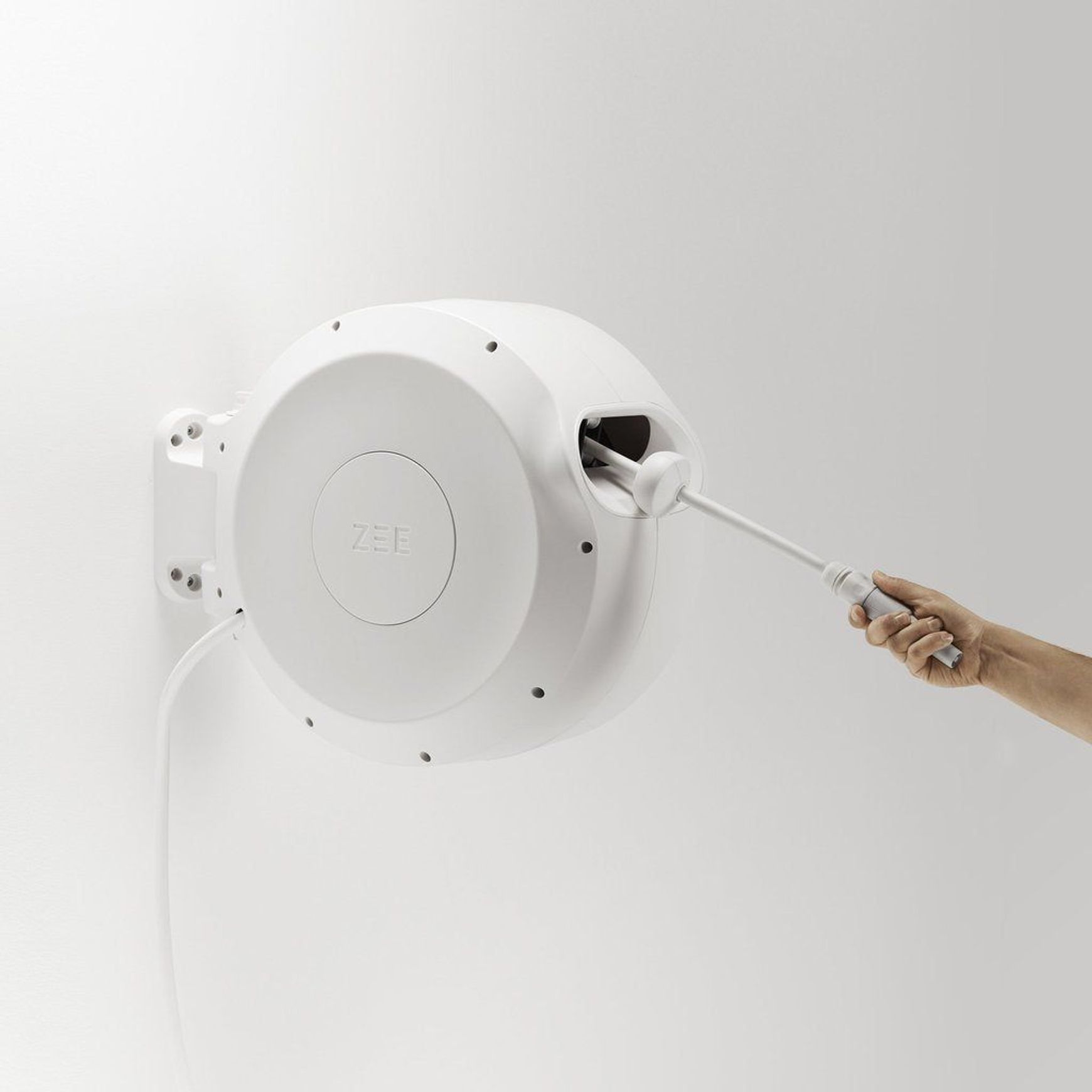 Zee Mirtoon Hose Reel 30M White