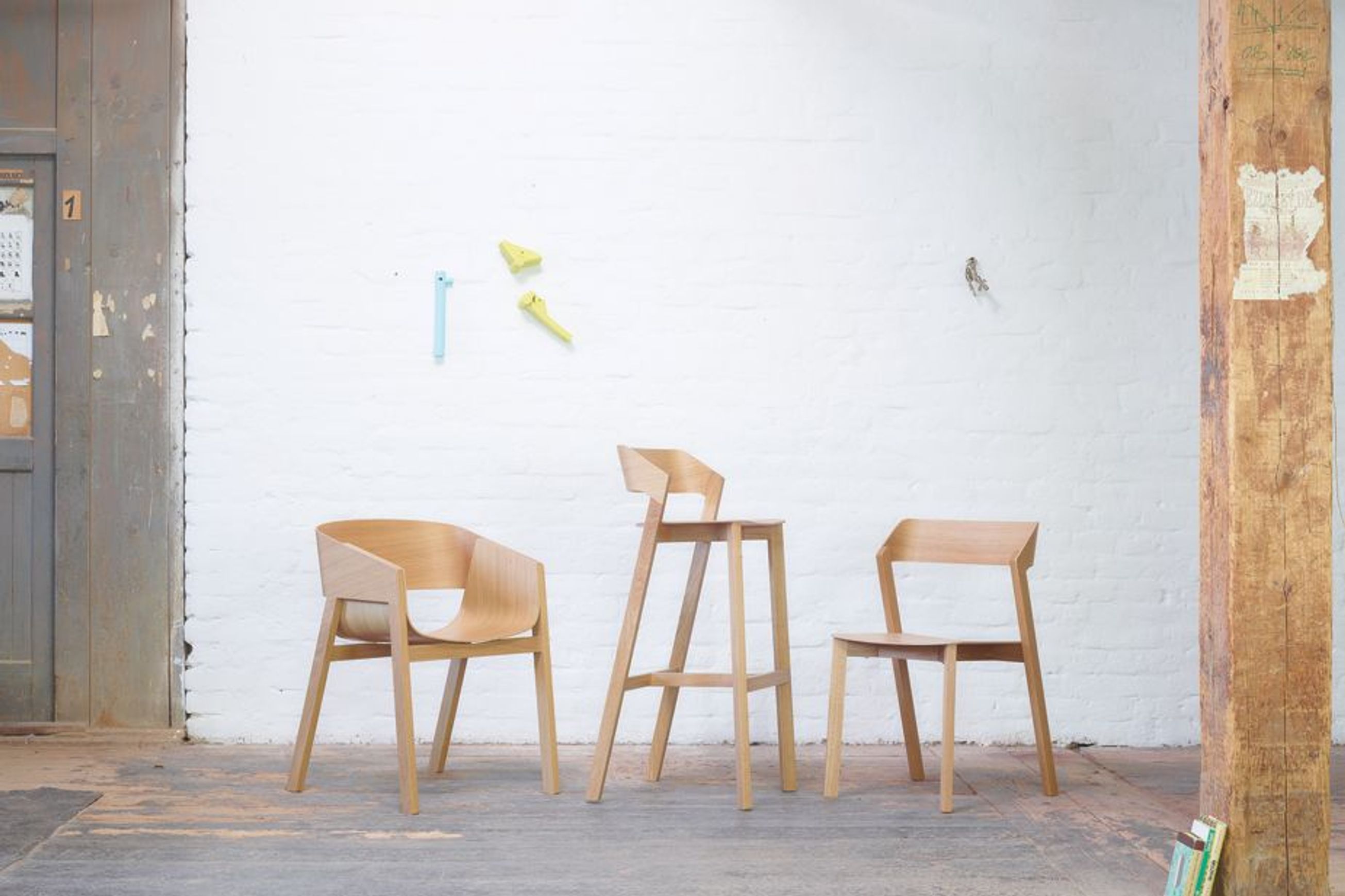 Merano Dining Chair - Natural Oak - by TON