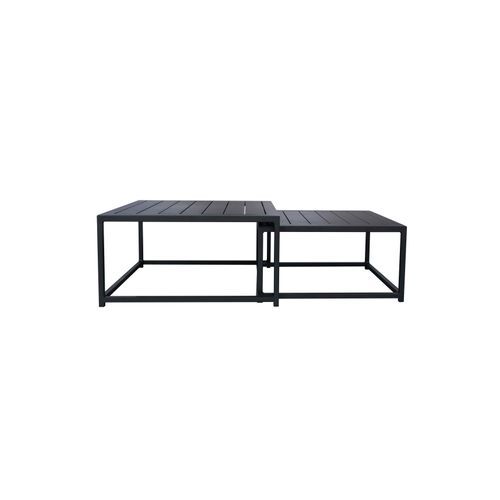 Mood Square Coffee Table Set Black