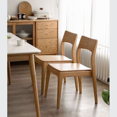 Munich Natural Solid Oak Dining Chair