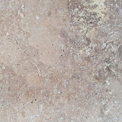 12mm Noce Travertine French Pattern - Tumbled & Unfille