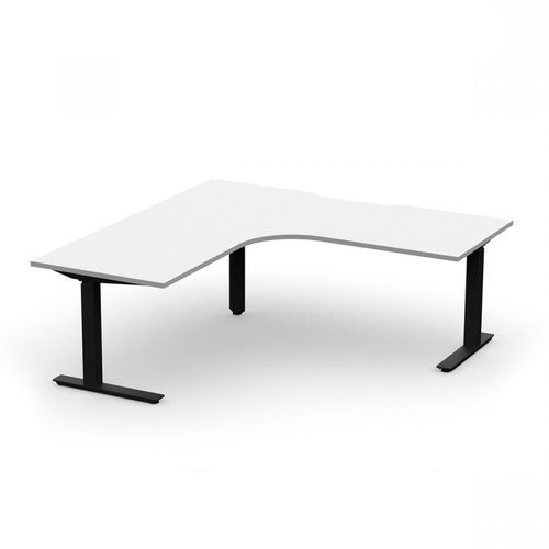 Novare Cuatro L Shape Desk Height Adj