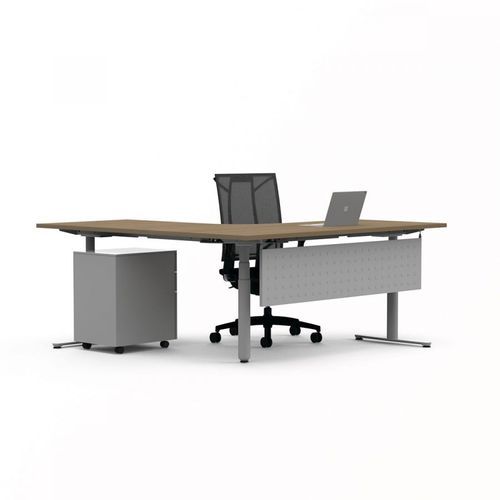 Novare Rondo L Shape Desk Height Adj