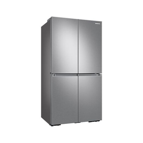 648L Beverage Showcase French Door Fridge Matte Silver