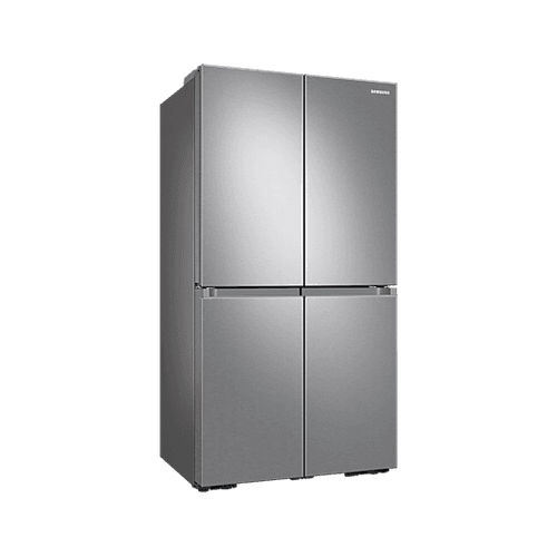 648L Beverage Showcase French Door Fridge Matte Silver