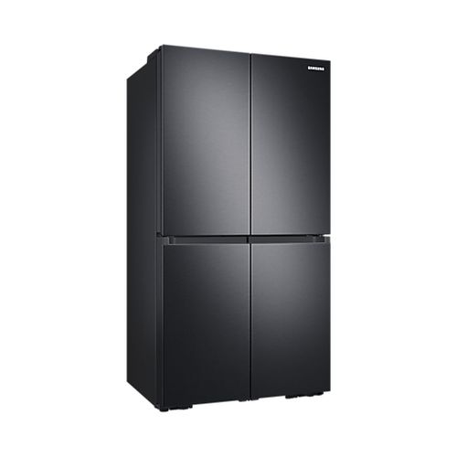 648L Beverage Showcase French Door Fridge Matte Black