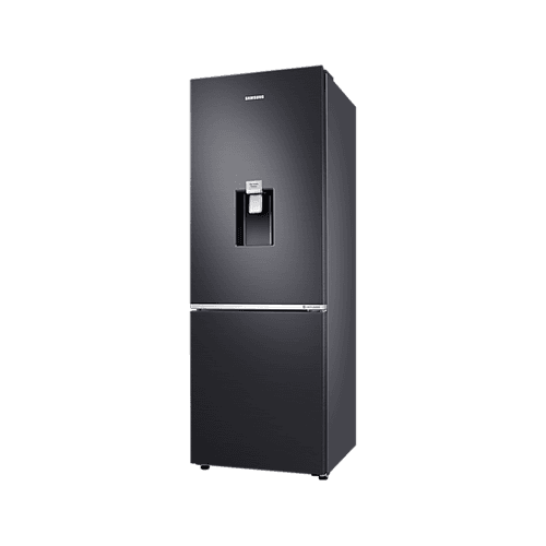 307L Bottom Mount Fridge All Around Cooling Matte Black