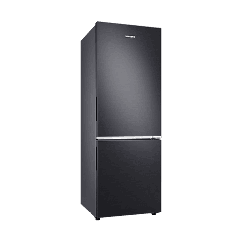 310L Bottom Mount Fridge All Around Cooling Matte Black