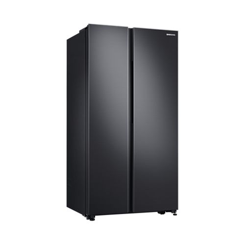 655L Side By Side Fridge All Around Cooling Matte Black