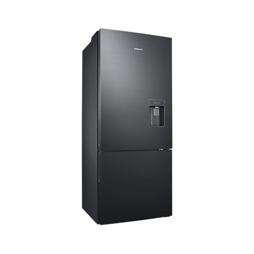 424L Bottom Mount Fridge All Around Cooling Matte Black