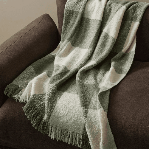 Weave Home Havelock Throw Blanket - Spruce | NZ Made