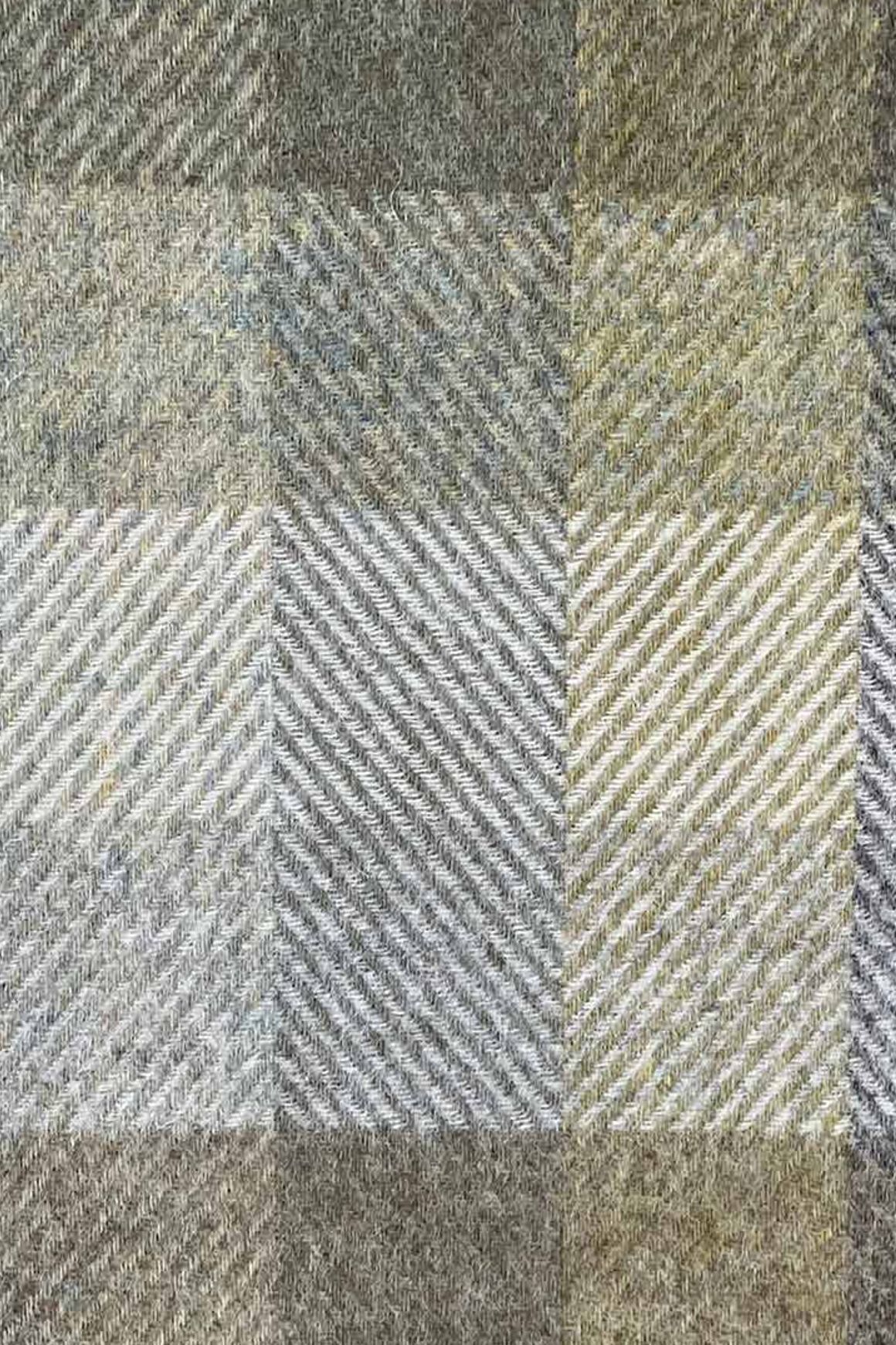 NZ Wool Throw - Woodale - Olive | 100% Pure Wool