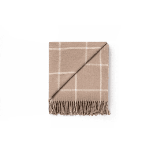 Ruanui Station Lambswool Throw -  Totara's Tussock