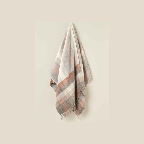 NZ Wool Throw - Woodale - Sienna | 100% Pure Wool