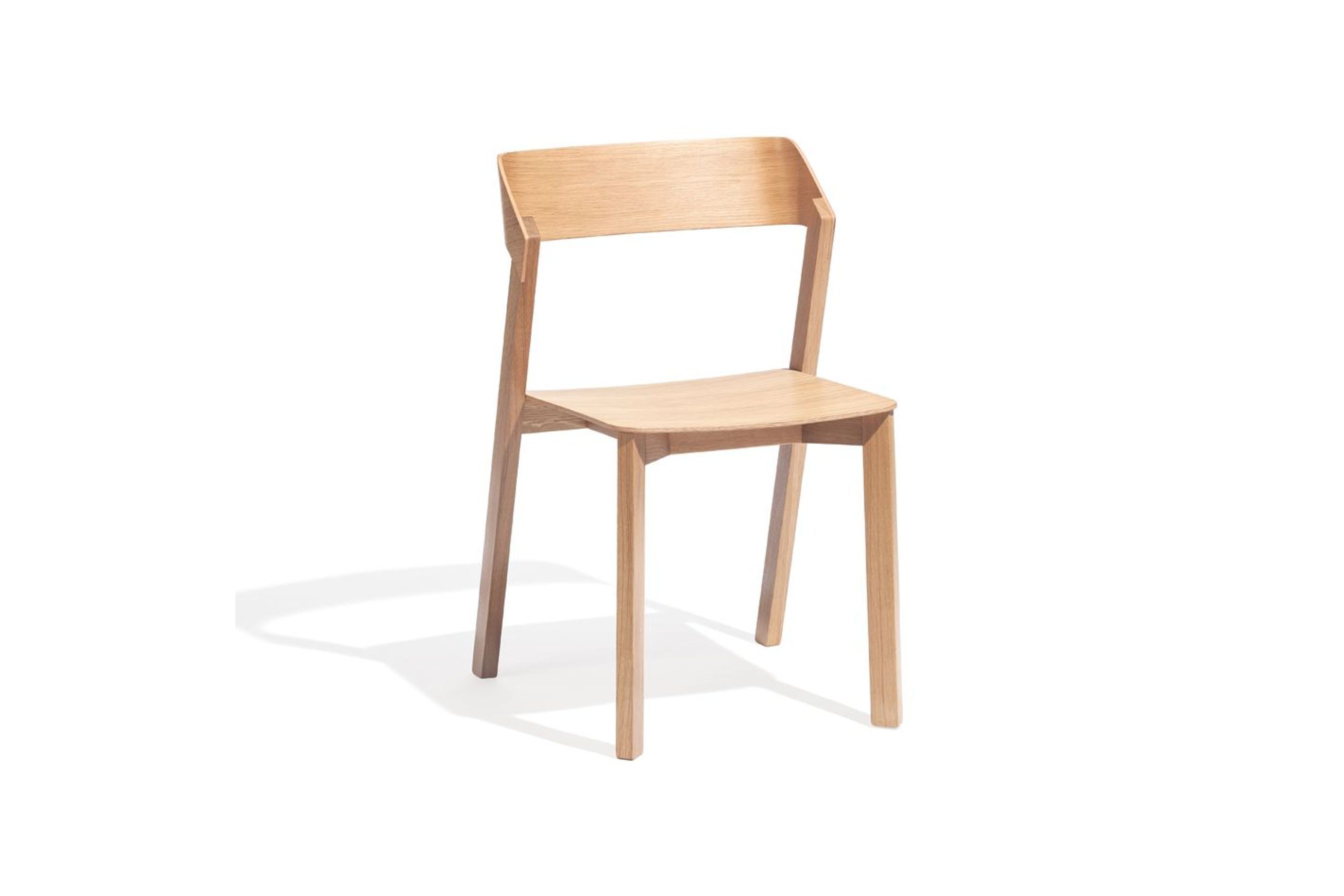 Merano Dining Chair - Natural Oak - by TON