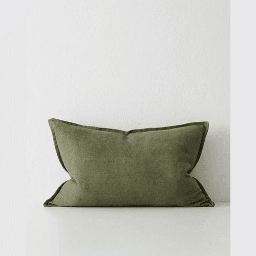 Weave Home Fiore Cushion - Olive | Square and Lumbar
