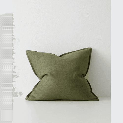 Weave Home Fiore Cushion - Olive | Square and Lumbar