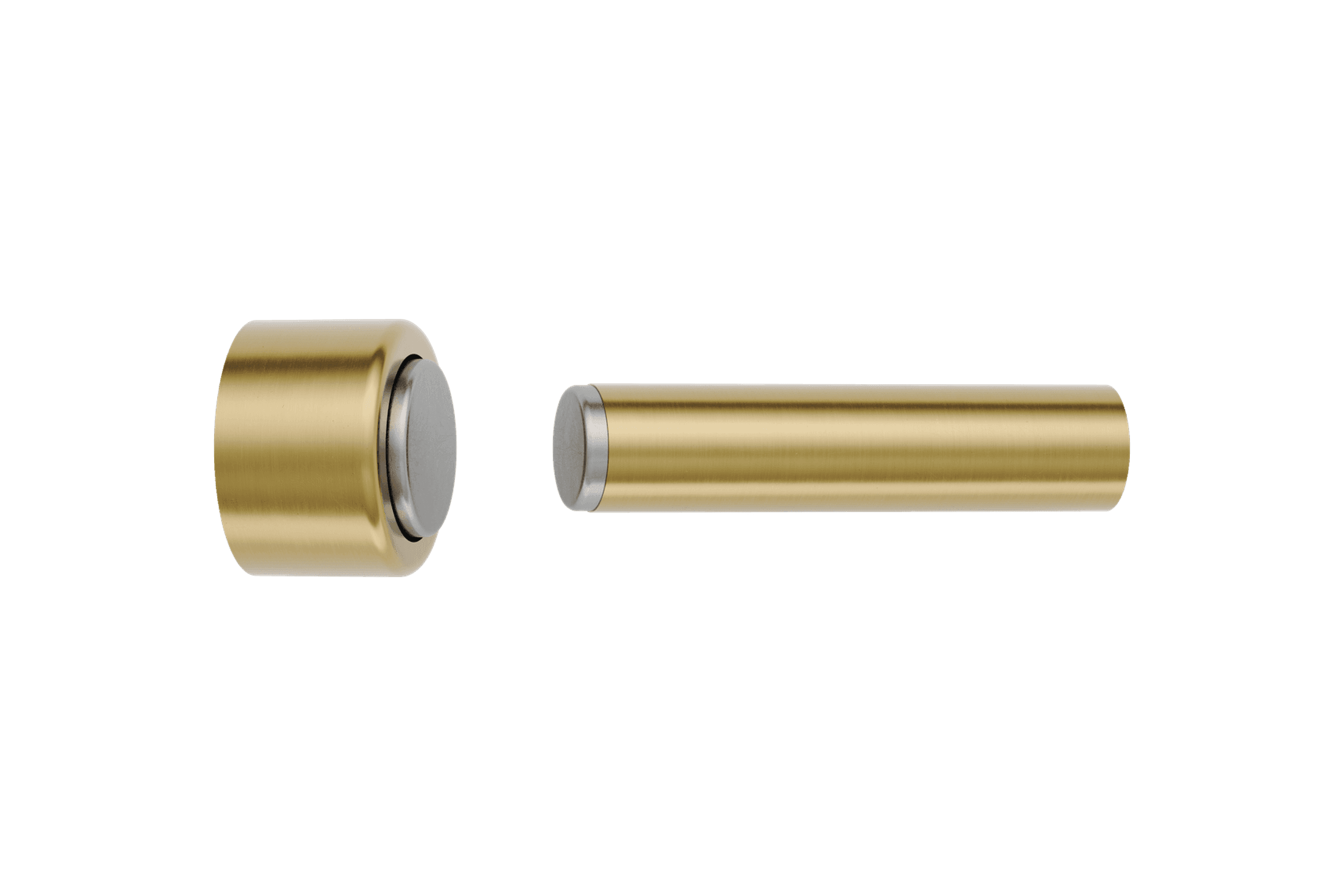 Door Stop Pencil - Magnetic | Brushed Gold PVD