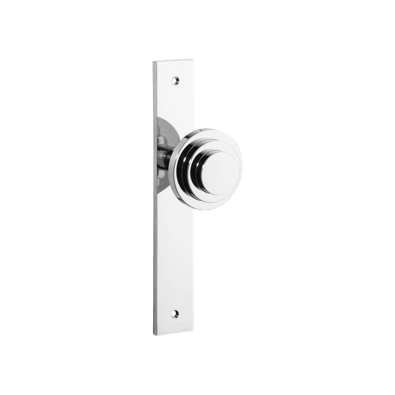 Zzzigurat Door Knob - Rectangular Backplate