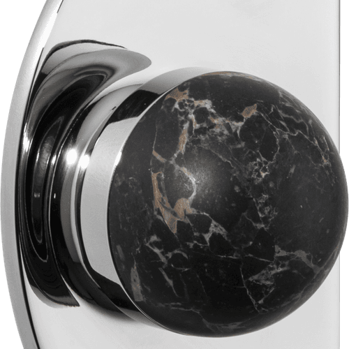 H03 Knob on Backplate Half Moon