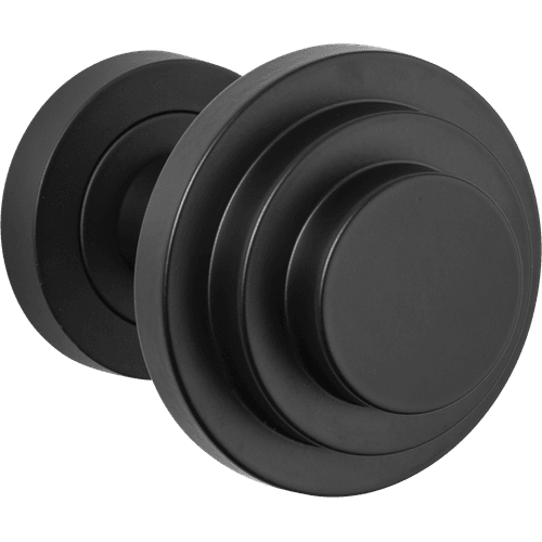 Zzzigurat Door Knob - Oval Backplate