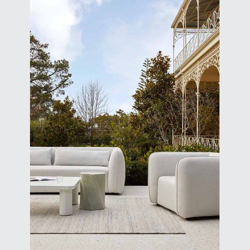 Soren Liv Harbour Knot Rug - Mist Grey | Outdoor Rug