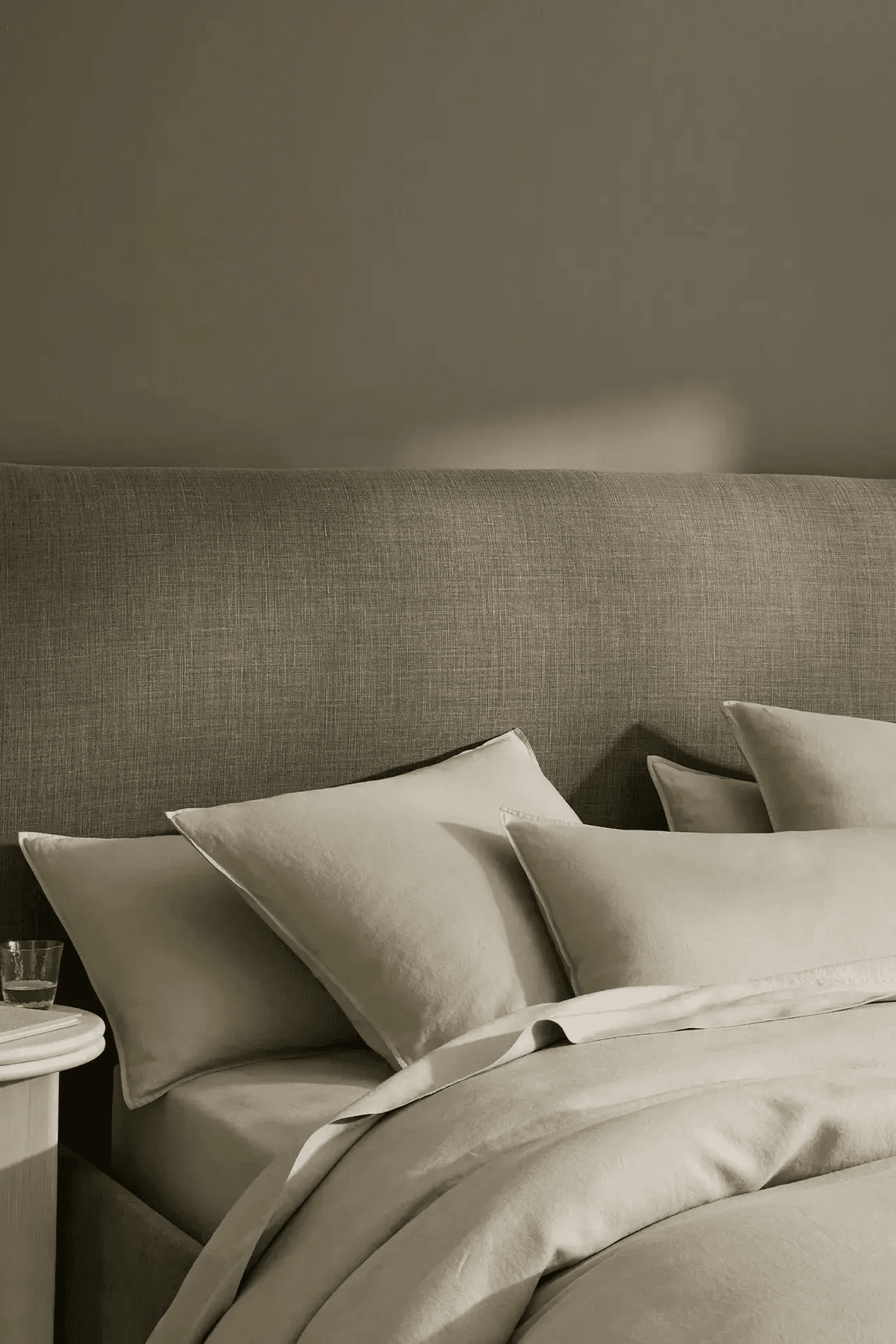 Ravello Linen Quilt Cover - Sage | Weave Home Bed Linen