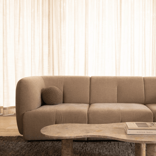 Plum Corner Sofa
