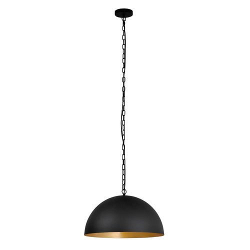 Presley | Dome Pendant Light - Black