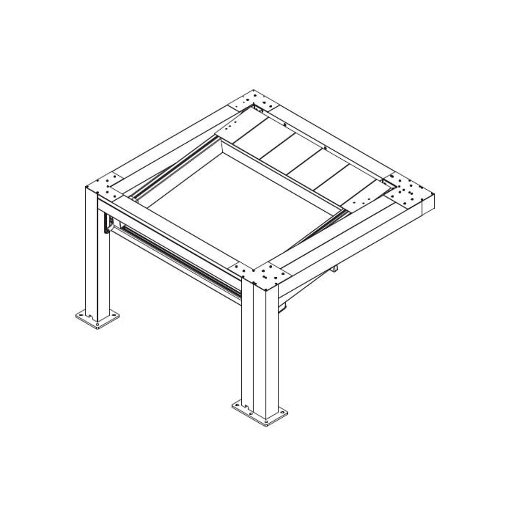 Leiner Sunrain Q Retractable Roof Pergola
