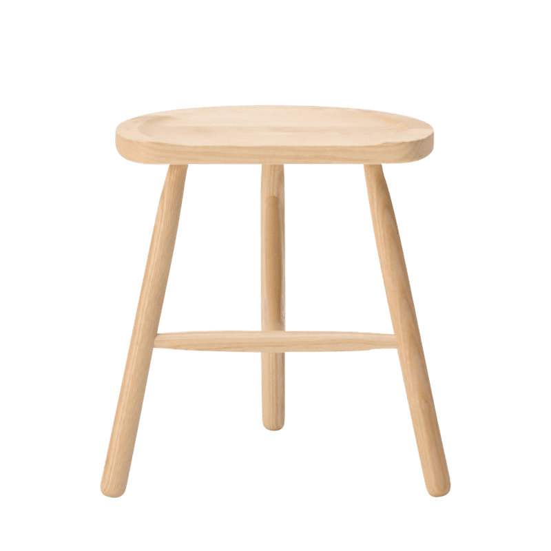 Puccio Wooden Low Stool