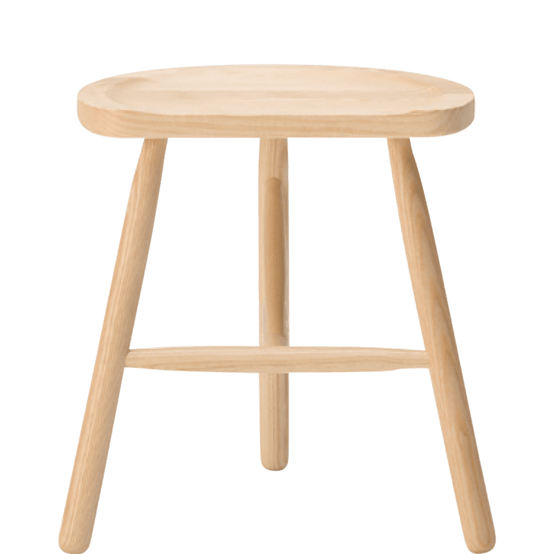 Puccio Wooden Low Stool