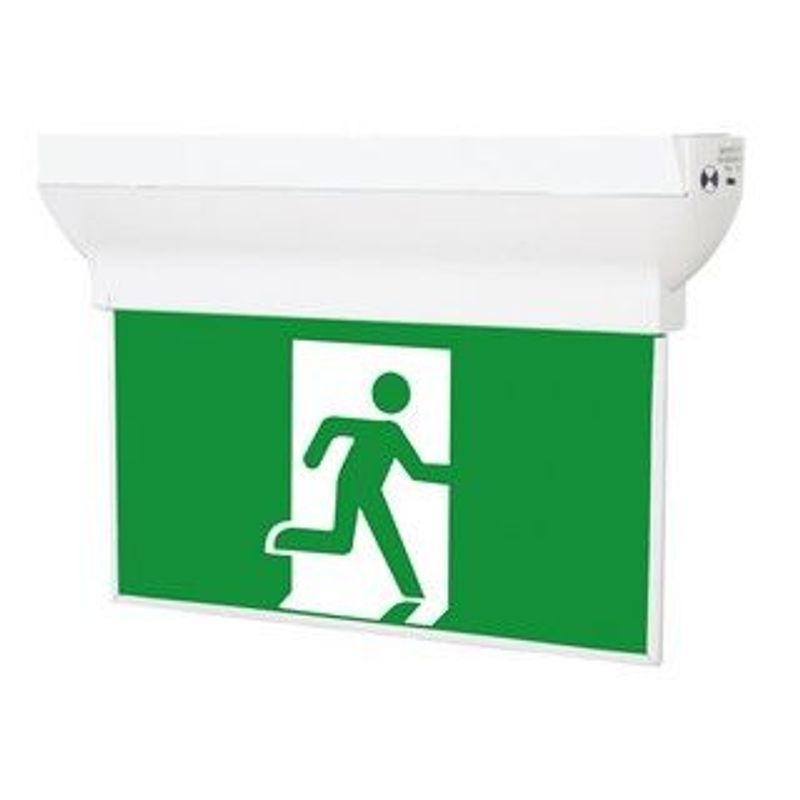 Viewing Distance Razor II Pro Surface Mounted Exit Sign