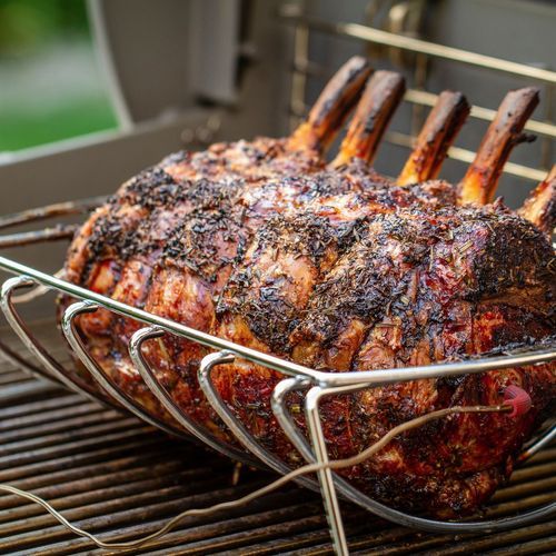 Weber Reversible Rib and Roast Holder