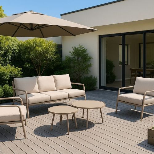 Riviera 5pc Lounge Set - Dune