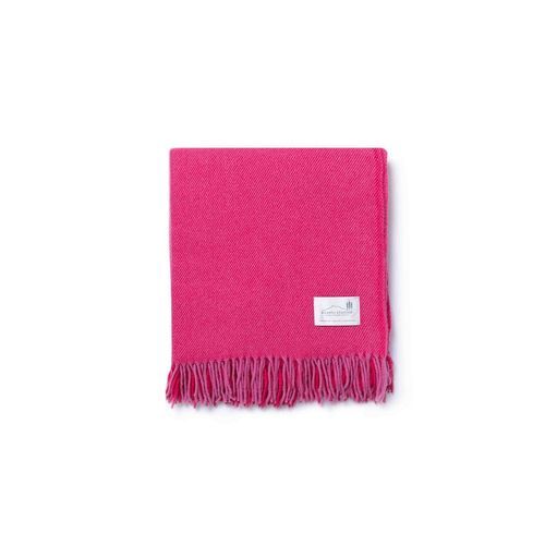 Ruanui Station Lambswool Throw -  Puketero Pink
